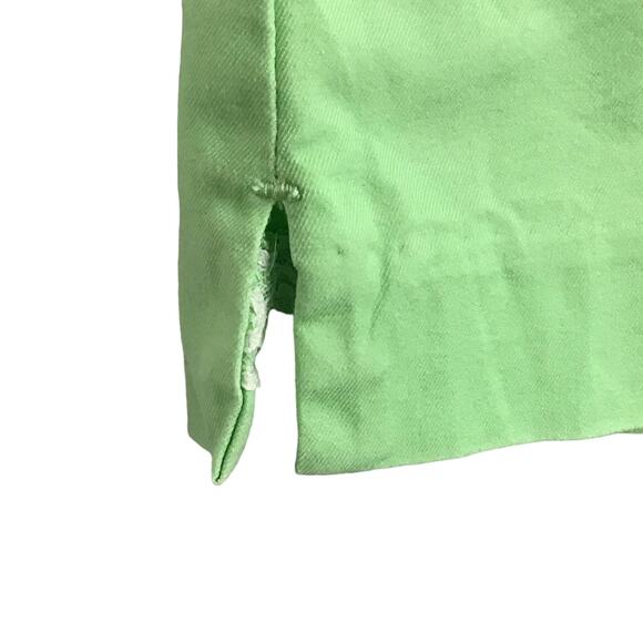 Vineyard Vines Stretch Performance Skort Skirt Lime Green Athleisure sz 2 - Picture 2 of 8